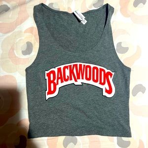 Backwoods crop tank top